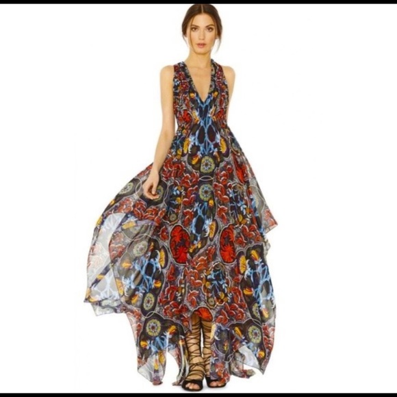 Alice + Olivia Kora Maxi Dress sz 0 - Picture 2 of 10